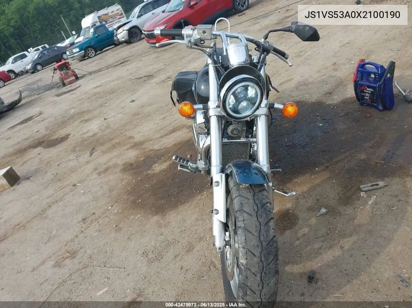1999 Suzuki Vz800 VIN: JS1VS53A0X2100190 Lot: 42475973
