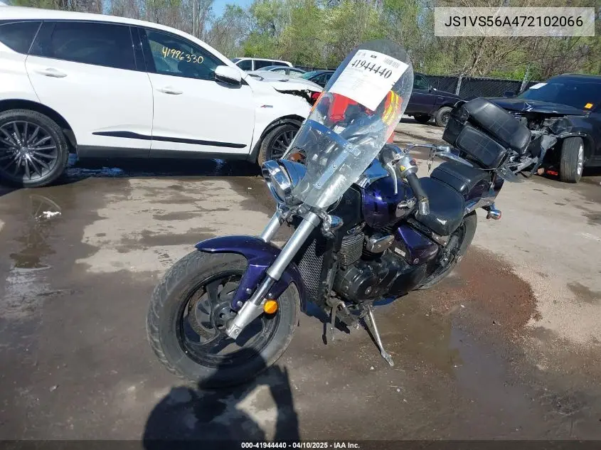 2007 Suzuki Vz800 VIN: JS1VS56A472102066 Lot: 41944440