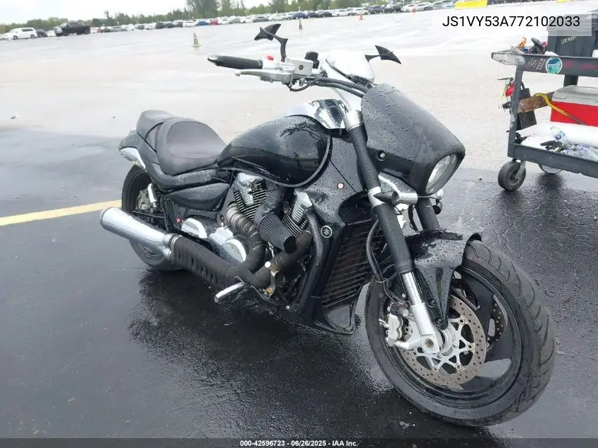 2007 Suzuki Vzr1800 VIN: JS1VY53A772102033 Lot: 42596723