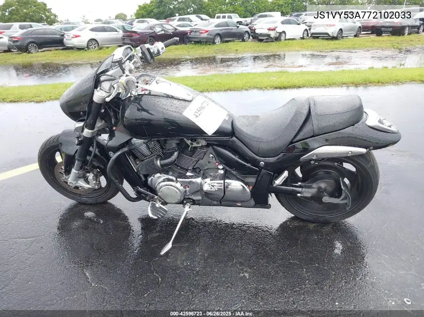 2007 Suzuki Vzr1800 VIN: JS1VY53A772102033 Lot: 42596723