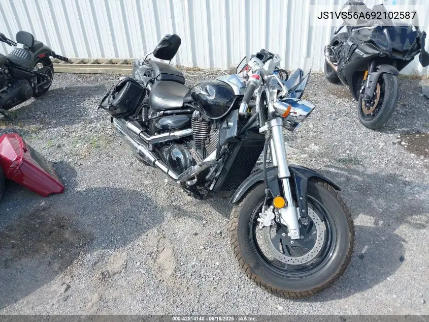 2009 Suzuki Vz800 VIN: JS1VS56A692102587 Lot: 42514140