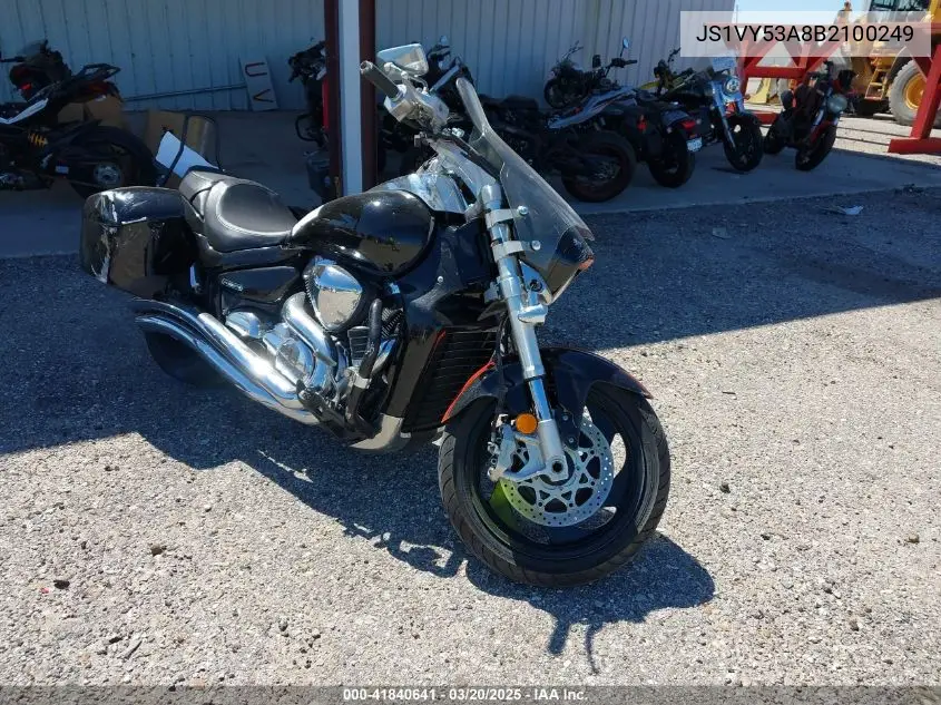 2011 Suzuki Vzr1800 Z VIN: JS1VY53A8B2100249 Lot: 41840641