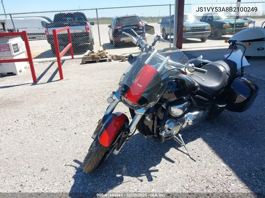 2011 Suzuki Vzr1800 Z VIN: JS1VY53A8B2100249 Lot: 41840641