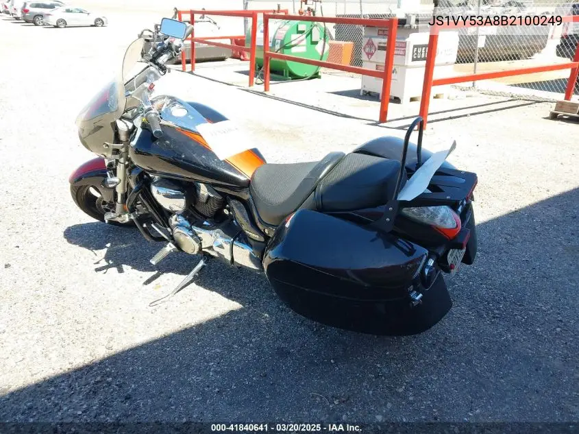 2011 Suzuki Vzr1800 Z VIN: JS1VY53A8B2100249 Lot: 41840641