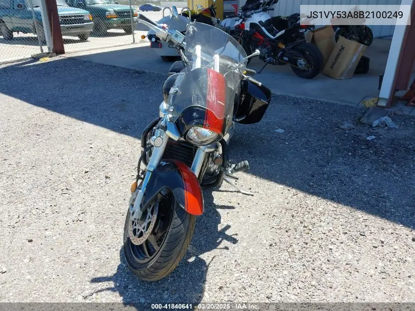 2011 Suzuki Vzr1800 Z VIN: JS1VY53A8B2100249 Lot: 41840641