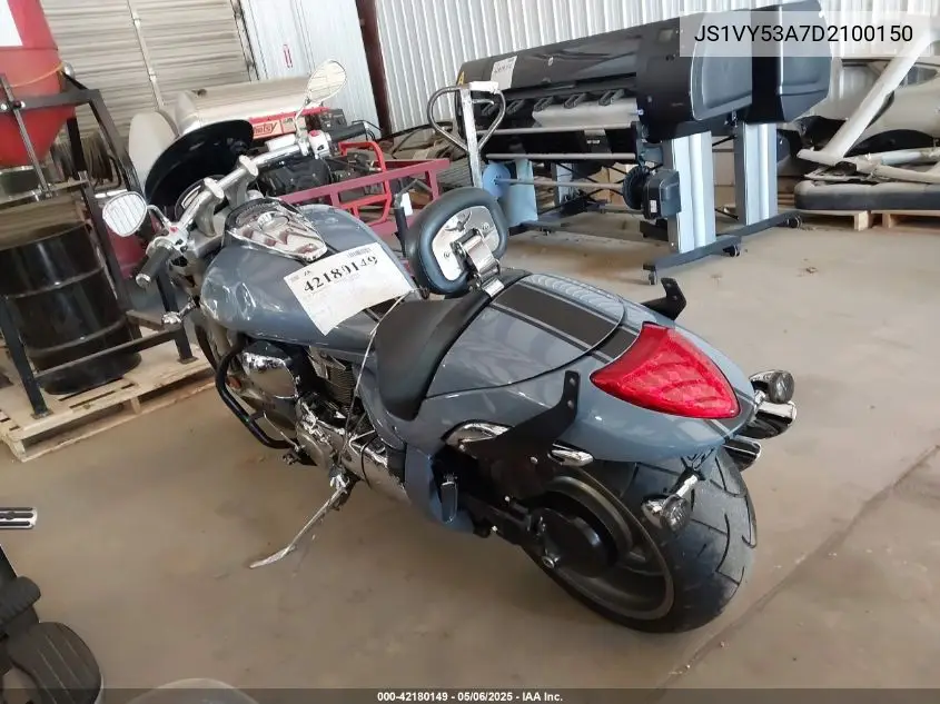 2013 Suzuki Vzr1800 VIN: JS1VY53A7D2100150 Lot: 42180149