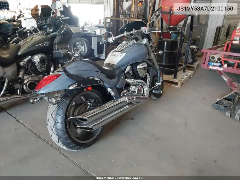 2013 Suzuki Vzr1800 VIN: JS1VY53A7D2100150 Lot: 42180149