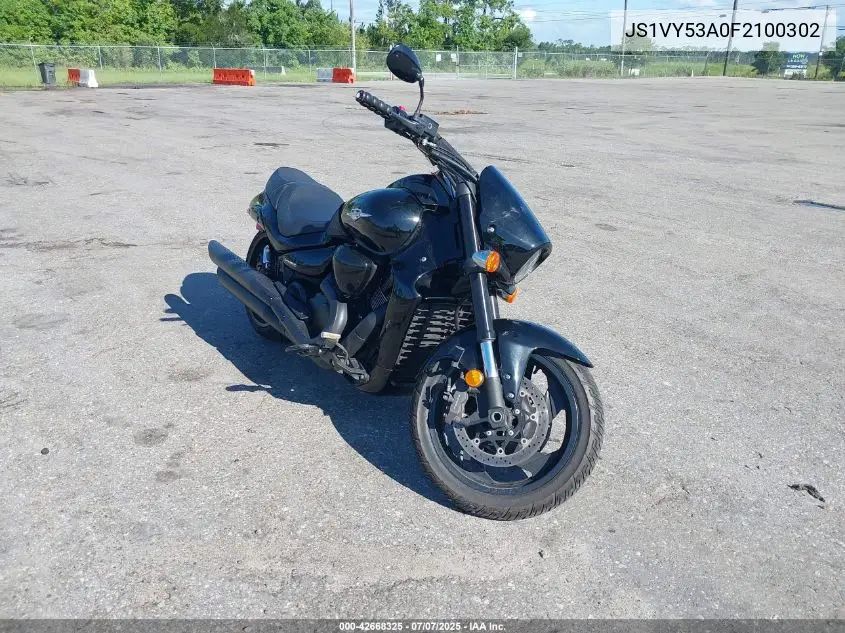 2015 Suzuki Vzr1800 VIN: JS1VY53A0F2100302 Lot: 42668325