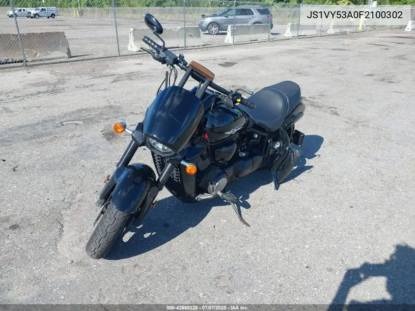 2015 Suzuki Vzr1800 VIN: JS1VY53A0F2100302 Lot: 42668325