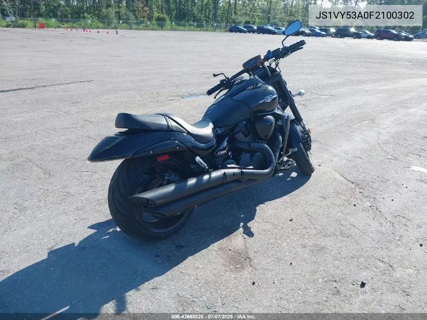 2015 Suzuki Vzr1800 VIN: JS1VY53A0F2100302 Lot: 42668325