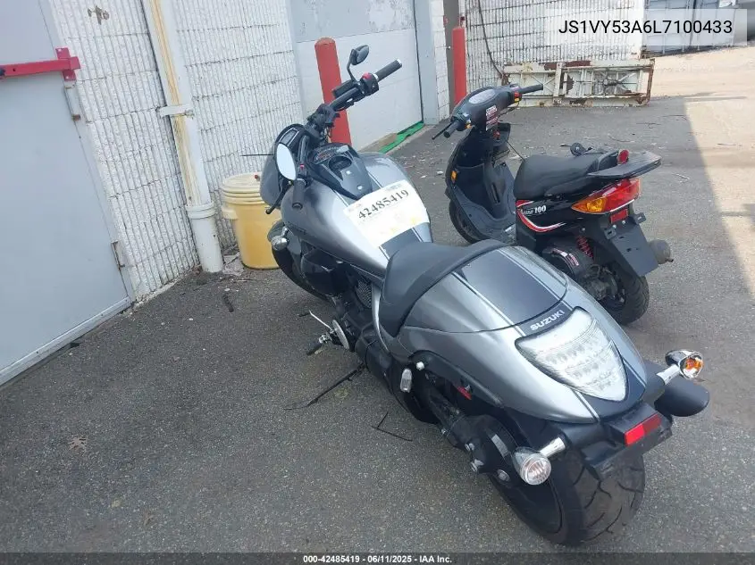 2020 Suzuki Vzr1800 VIN: JS1VY53A6L7100433 Lot: 42485419