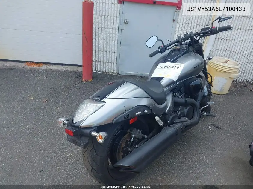 2020 Suzuki Vzr1800 VIN: JS1VY53A6L7100433 Lot: 42485419