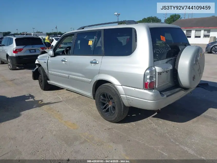 2004 Suzuki Xl-7 Ex/Lx VIN: JS3TY92V744109459 Lot: 42030103