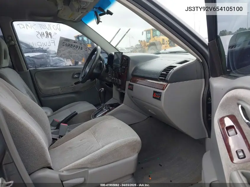 2005 Suzuki Xl-7 Ex/Lx VIN: JS3TY92V654105100 Lot: 41955862