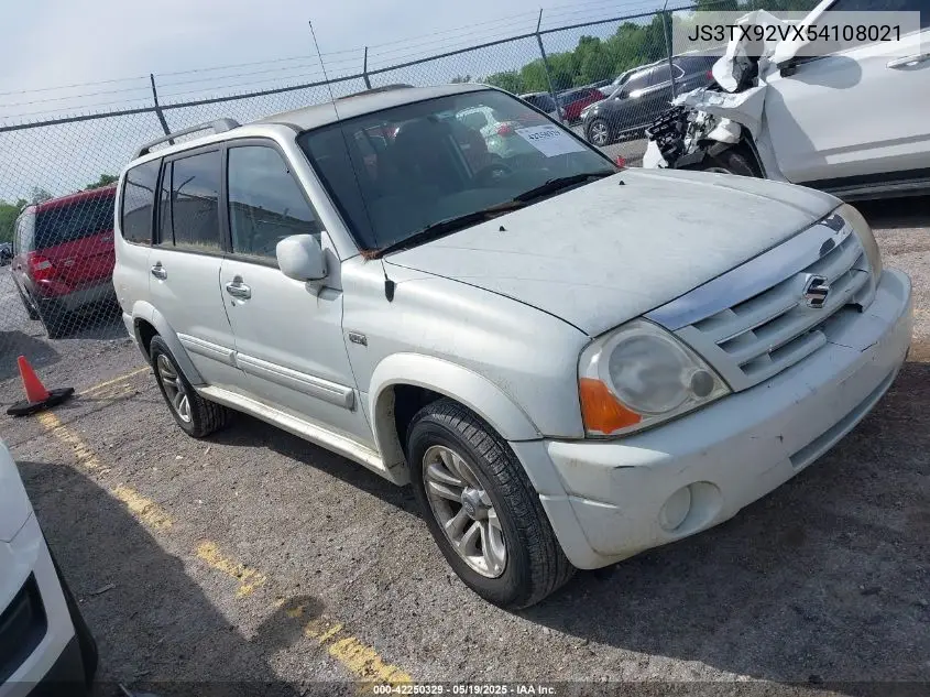 2005 Suzuki Xl-7 Ex/Lx VIN: JS3TX92VX54108021 Lot: 42250329