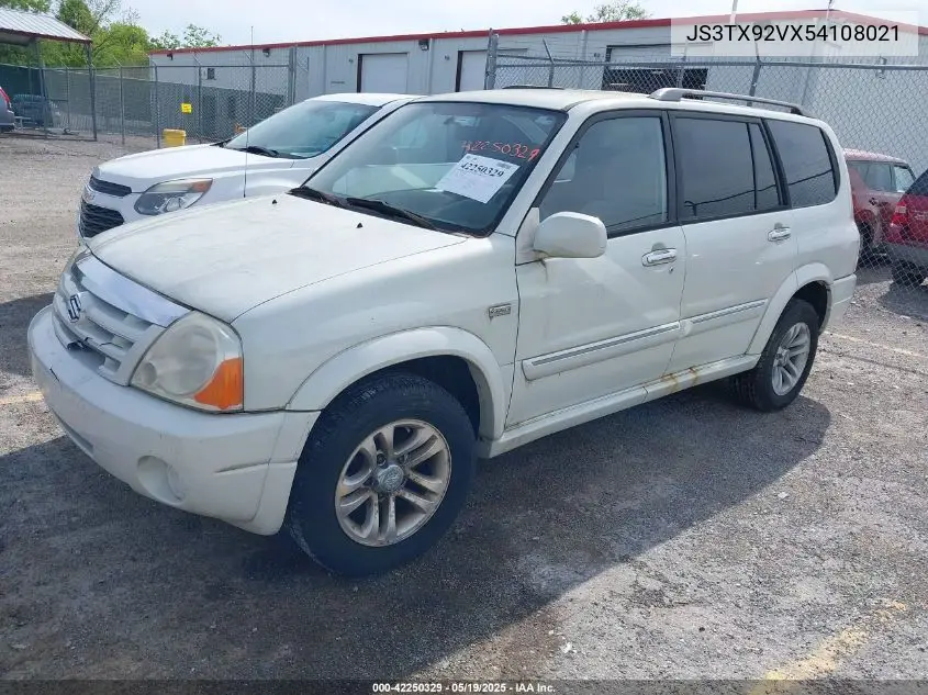 2005 Suzuki Xl-7 Ex/Lx VIN: JS3TX92VX54108021 Lot: 42250329