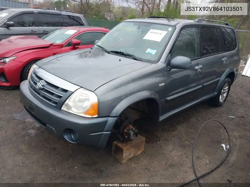 2006 Suzuki Xl-7 Premium VIN: JS3TX92V864103501 Lot: 41941582