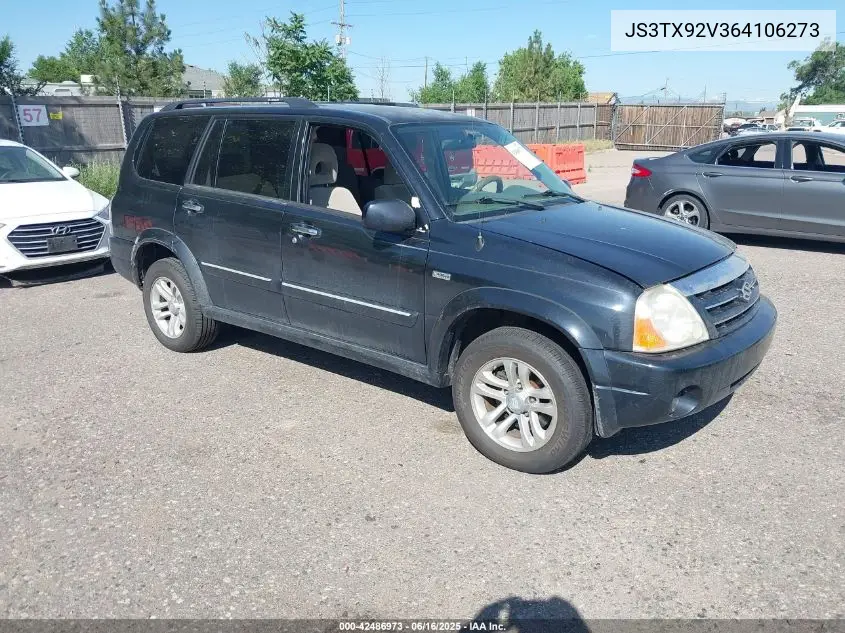 2006 Suzuki Xl-7 Premium VIN: JS3TX92V364106273 Lot: 42486973