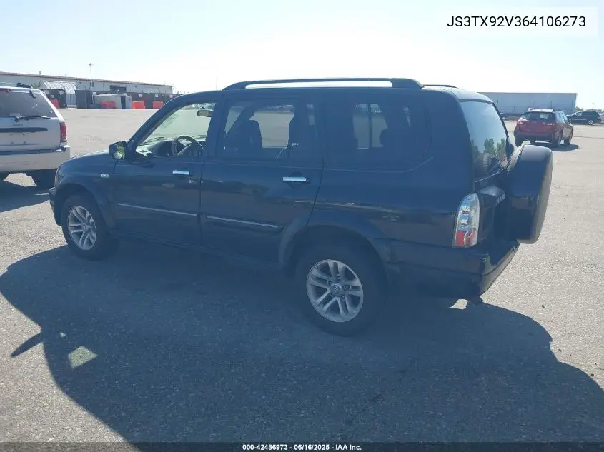 2006 Suzuki Xl-7 Premium VIN: JS3TX92V364106273 Lot: 42486973