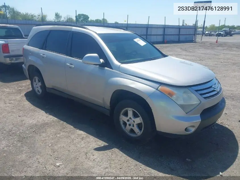 2007 Suzuki Xl7 VIN: 2S3DB217476128991 Lot: 41890347