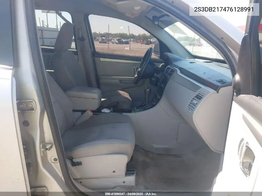2007 Suzuki Xl7 VIN: 2S3DB217476128991 Lot: 41890347