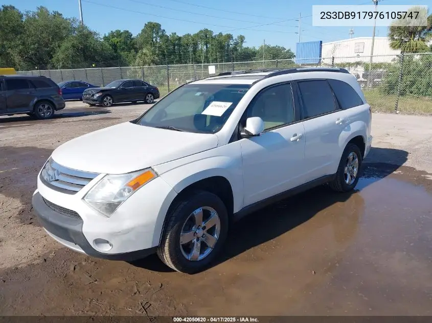 2007 Suzuki Xl7 Limited VIN: 2S3DB917976105747 Lot: 42050620