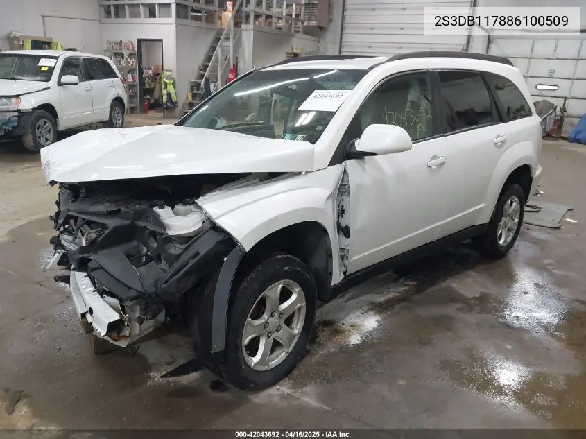 2008 Suzuki Xl7 Premium VIN: 2S3DB117886100509 Lot: 42043692