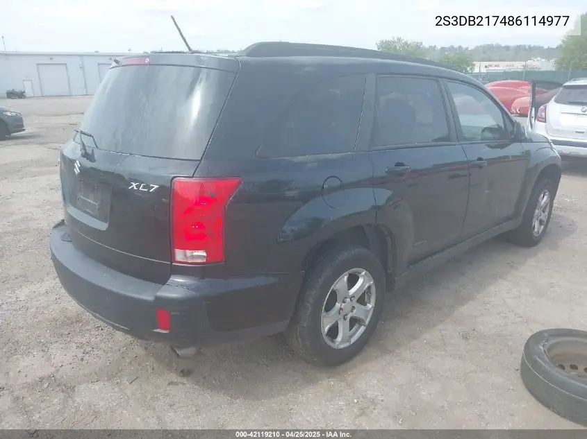 2008 Suzuki Xl7 Premium VIN: 2S3DB217486114977 Lot: 42119210