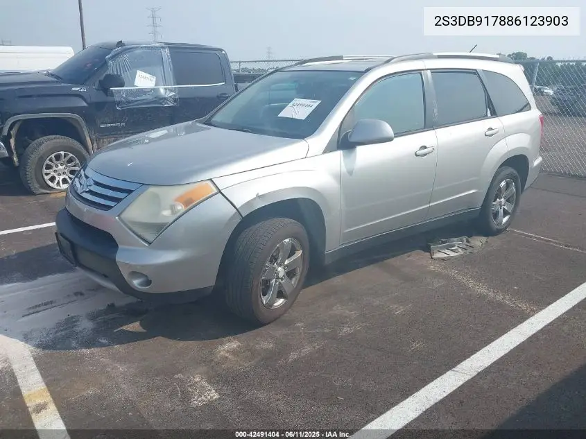 2008 Suzuki Xl7 Limited VIN: 2S3DB917886123903 Lot: 42491404