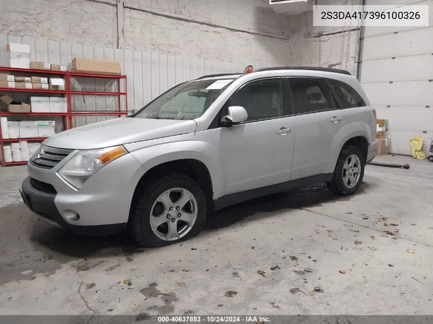 2009 Suzuki Xl7 Luxury VIN: 2S3DA417396100326 Lot: 40637853