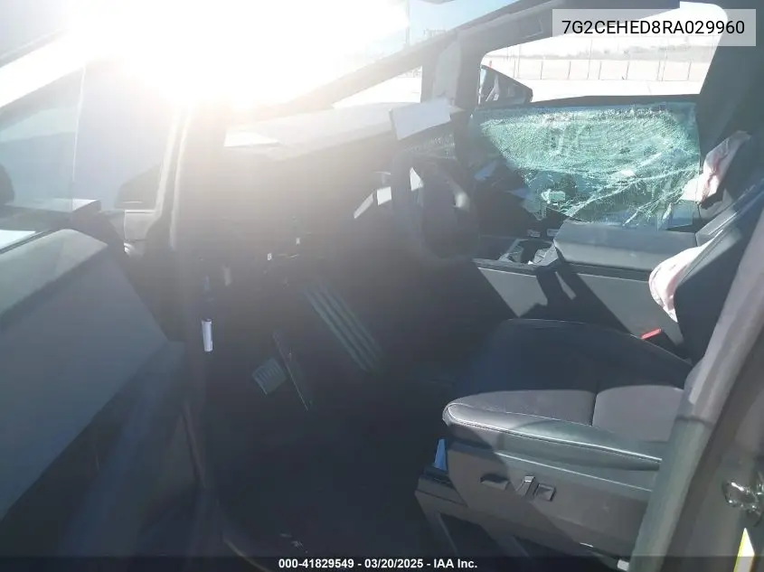 2024 Tesla Cybertruck All-Wheel Drive VIN: 7G2CEHED8RA029960 Lot: 41829549
