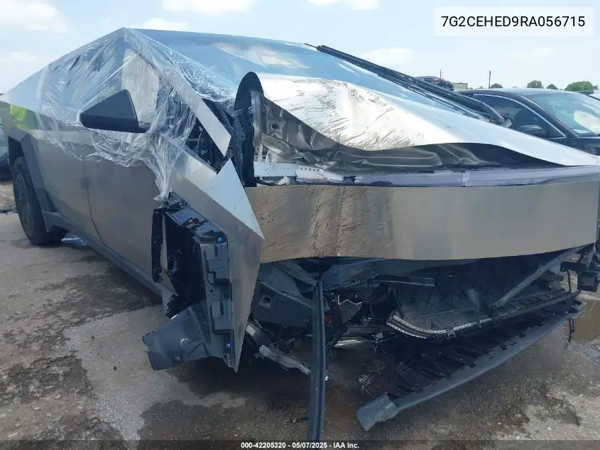 2024 Tesla Cybertruck All-Wheel Drive VIN: 7G2CEHED9RA056715 Lot: 42205320