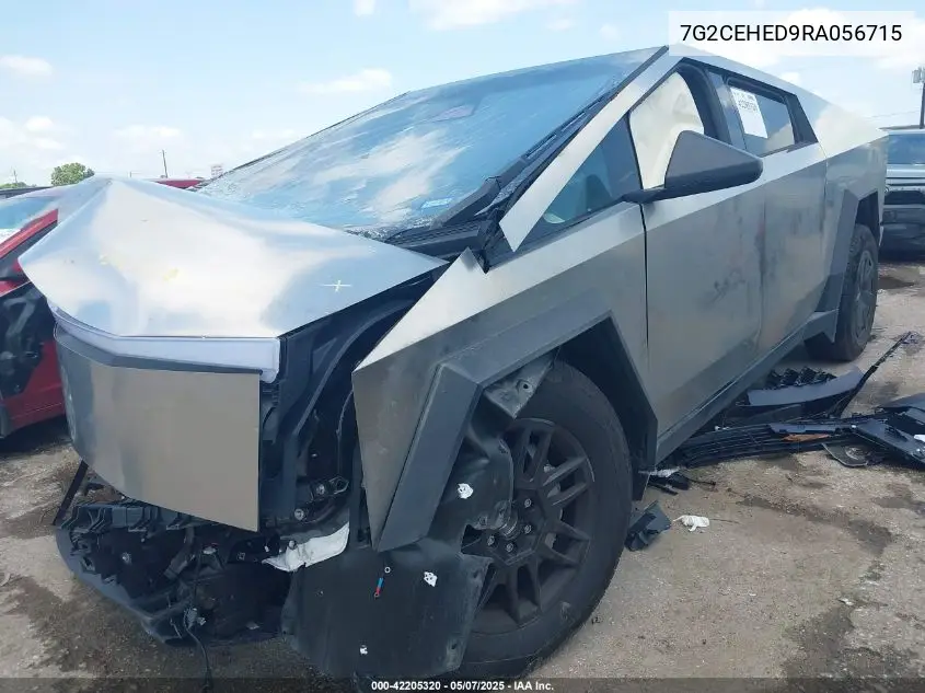 2024 Tesla Cybertruck All-Wheel Drive VIN: 7G2CEHED9RA056715 Lot: 42205320