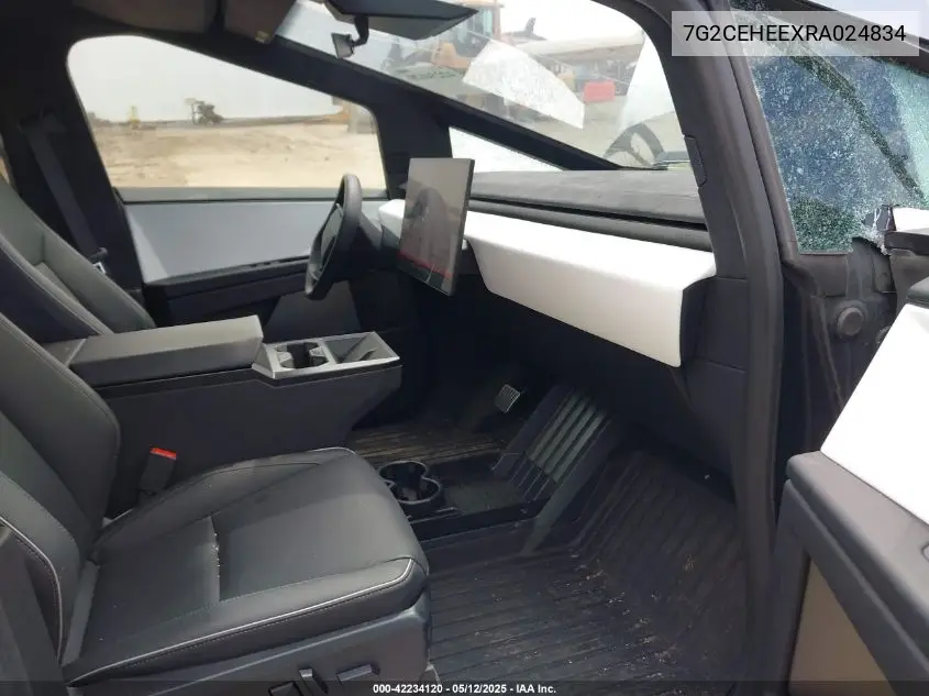 2024 Tesla Cybertruck Cyberbeast VIN: 7G2CEHEEXRA024834 Lot: 42234120