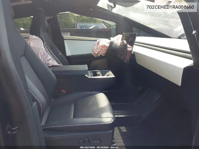 2024 Tesla Cybertruck All-Wheel Drive VIN: 7G2CEHED1RA008660 Lot: 42274246