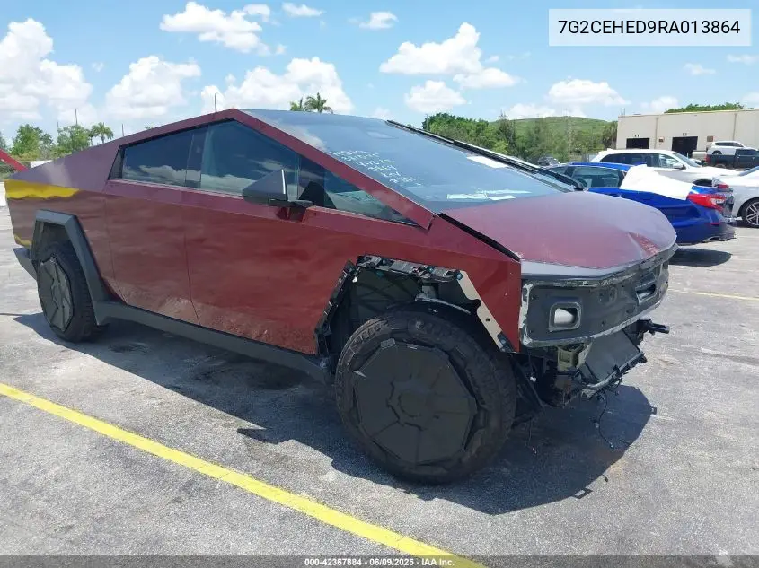 2024 Tesla Cybertruck All-Wheel Drive VIN: 7G2CEHED9RA013864 Lot: 42367884