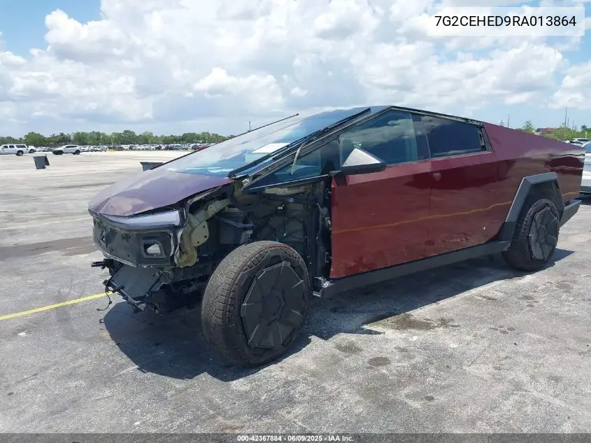 2024 Tesla Cybertruck All-Wheel Drive VIN: 7G2CEHED9RA013864 Lot: 42367884