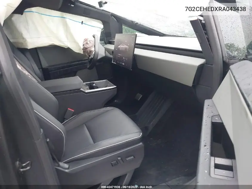 2024 Tesla Cybertruck All-Wheel Drive VIN: 7G2CEHEDXRA043438 Lot: 42471936