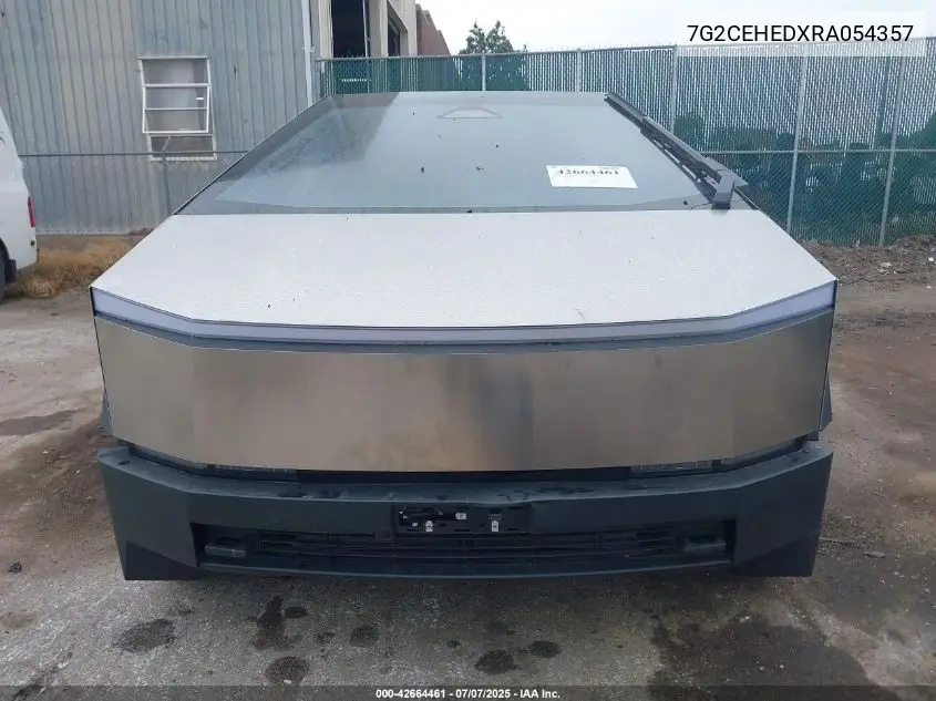 2024 Tesla Cybertruck All-Wheel Drive VIN: 7G2CEHEDXRA054357 Lot: 42664461