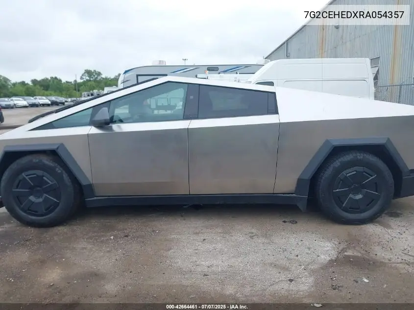 2024 Tesla Cybertruck All-Wheel Drive VIN: 7G2CEHEDXRA054357 Lot: 42664461