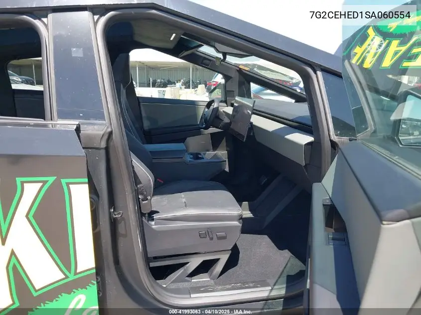 2025 Tesla Cybertruck All-Wheel Drive VIN: 7G2CEHED1SA060554 Lot: 41993063