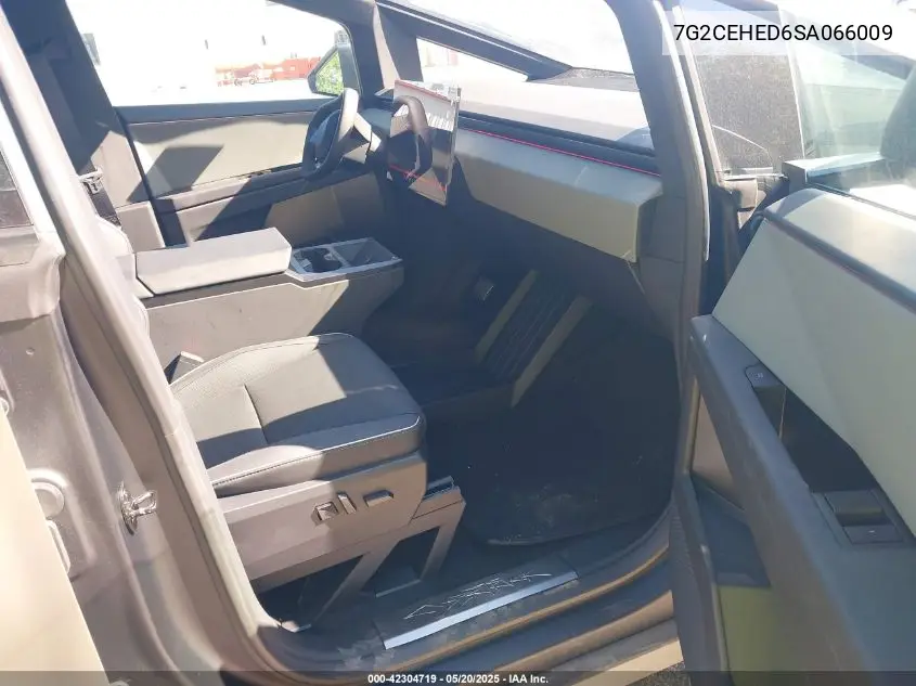 2025 Tesla Cybertruck All-Wheel Drive VIN: 7G2CEHED6SA066009 Lot: 42304719