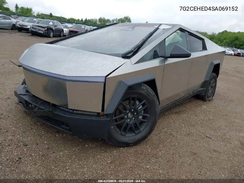 2025 Tesla Cybertruck All-Wheel Drive VIN: 7G2CEHED4SA069152 Lot: 42328939
