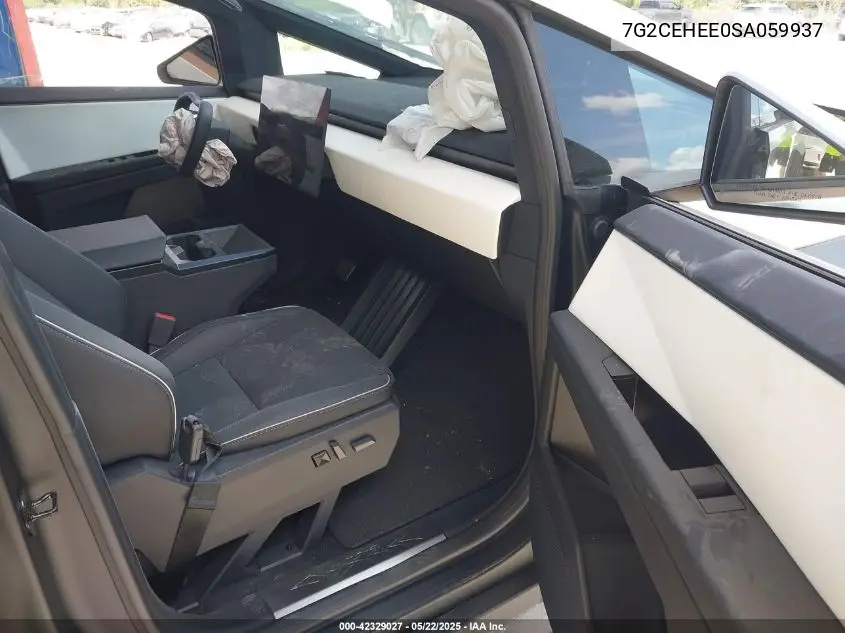 2025 Tesla Cybertruck Cyberbeast VIN: 7G2CEHEE0SA059937 Lot: 42329027
