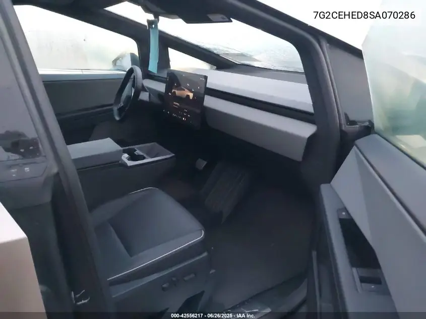 2025 Tesla Cybertruck All-Wheel Drive VIN: 7G2CEHED8SA070286 Lot: 42556217