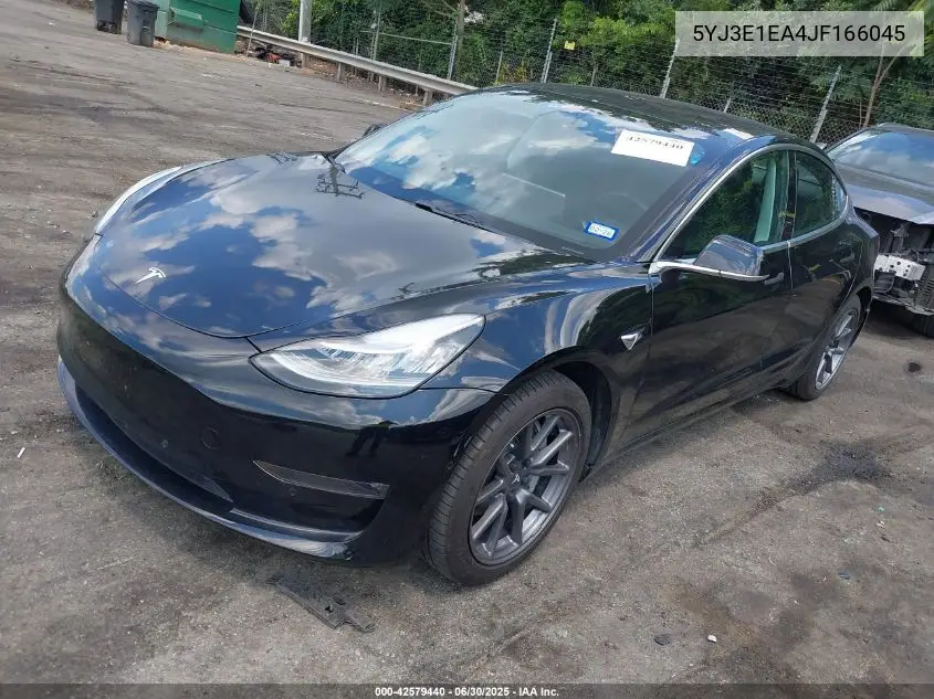 2018 Tesla Model 3 Long Range/Mid Range VIN: 5YJ3E1EA4JF166045 Lot: 42579440