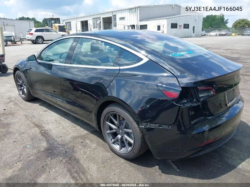 2018 Tesla Model 3 Long Range/Mid Range VIN: 5YJ3E1EA4JF166045 Lot: 42579440