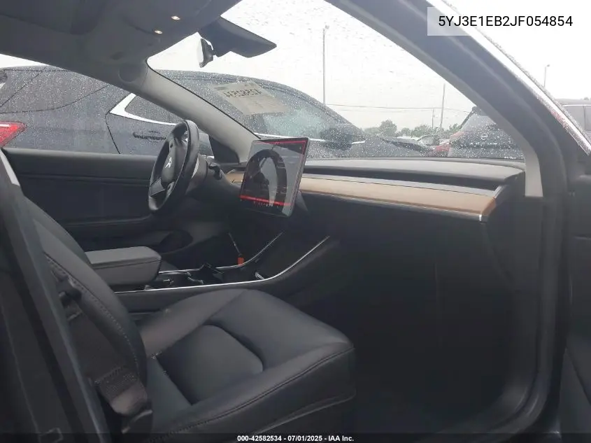 2018 Tesla Model 3 Long Range/Performance VIN: 5YJ3E1EB2JF054854 Lot: 42582534