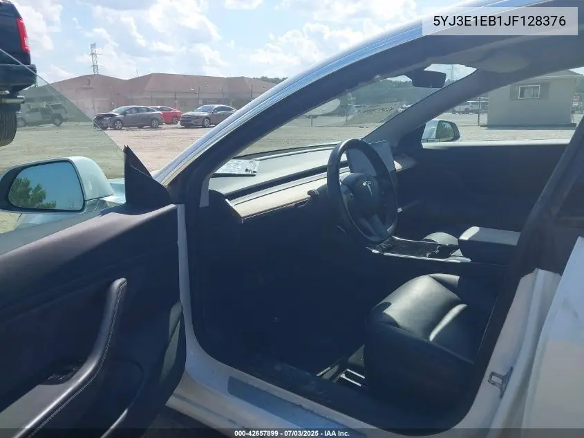 2018 Tesla Model 3 Long Range/Performance VIN: 5YJ3E1EB1JF128376 Lot: 42657899