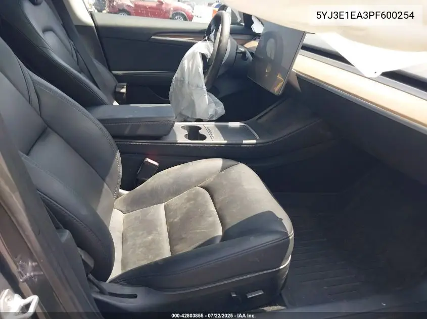 2023 Tesla Model 3 Rear-Wheel Drive VIN: 5YJ3E1EA3PF600254 Lot: 42803855